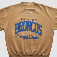Denver Broncos 90s Pullover Sweatshirt | NFL On sale