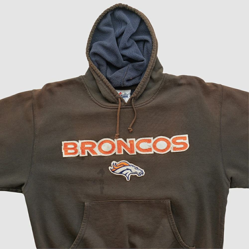 Denver Broncos Majestic 2000s Hooded Pullover Sweatshirt | NFL Online