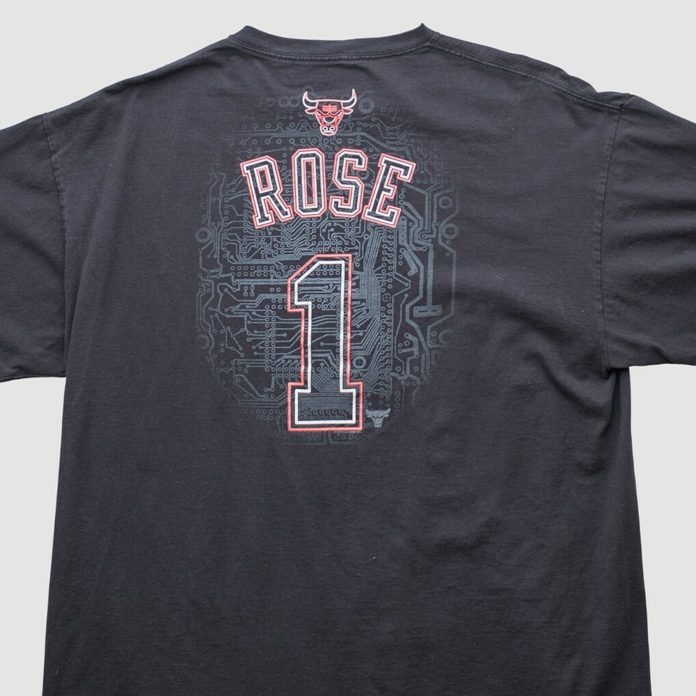 Black Chicago Bulls Majestic 2000s T-shirt sale | NBA