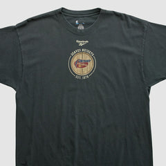 Black Denver Nuggets Reebok 2000s T-shirt sale | NBA