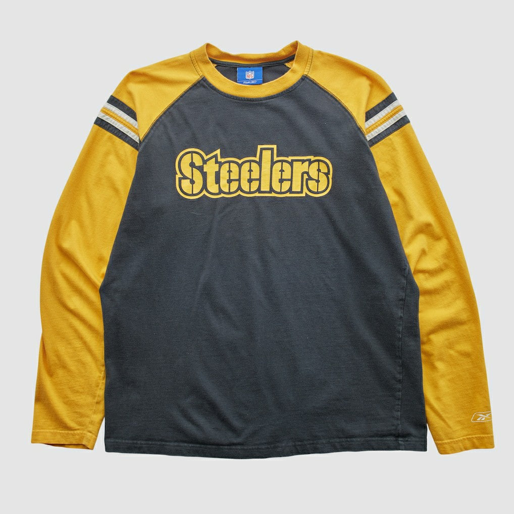 Pittsburgh Steelers Reebok 2000s Long Sleeve T-shirt | NFL Hot