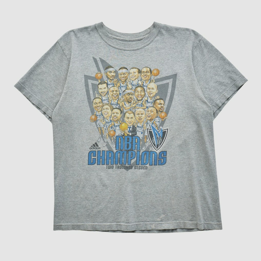 Heather Gray Dallas Mavericks 2011 T-shirt sale | NBA