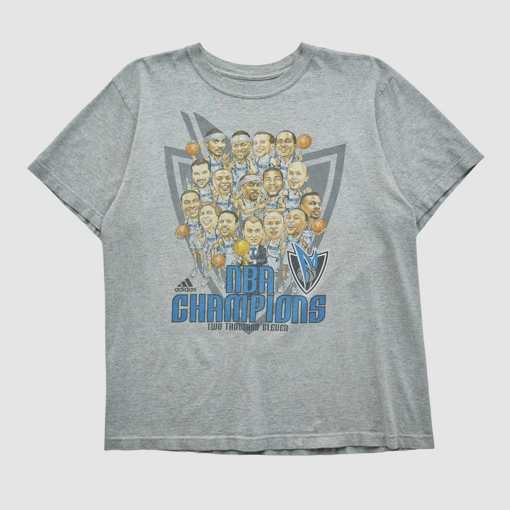 Heather Gray Dallas Mavericks 2011 T-shirt sale | NBA
