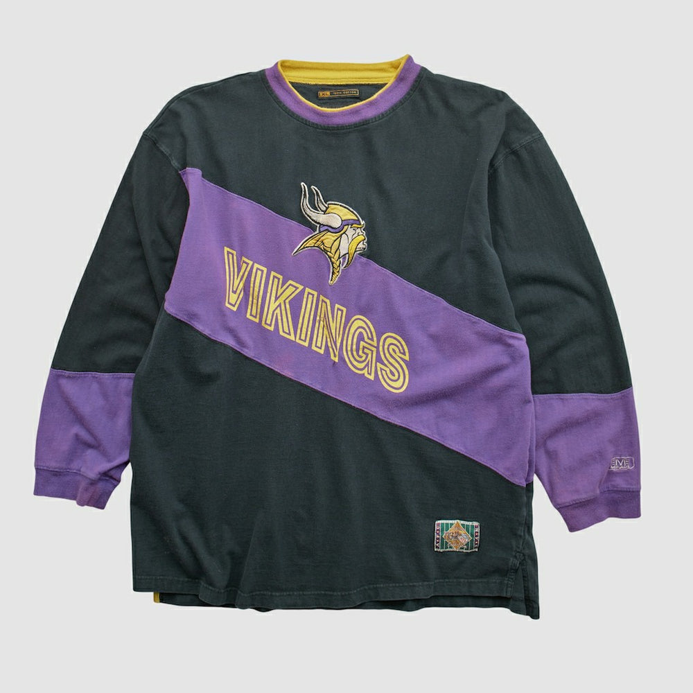Minnesota Vikings Mirage 90s Long Sleeve T-shirt | NFL Online