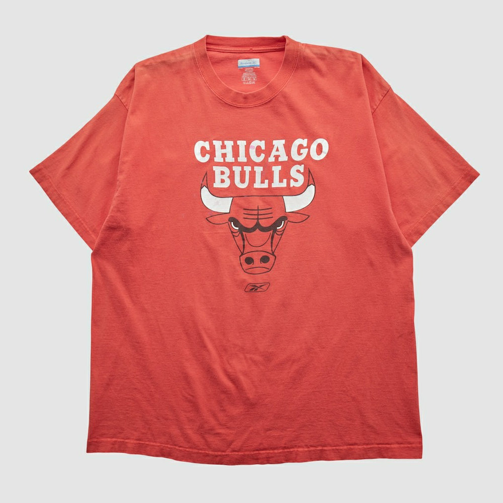 Red Chicago Bulls Reebok 2000s T-shirt sale | NBA
