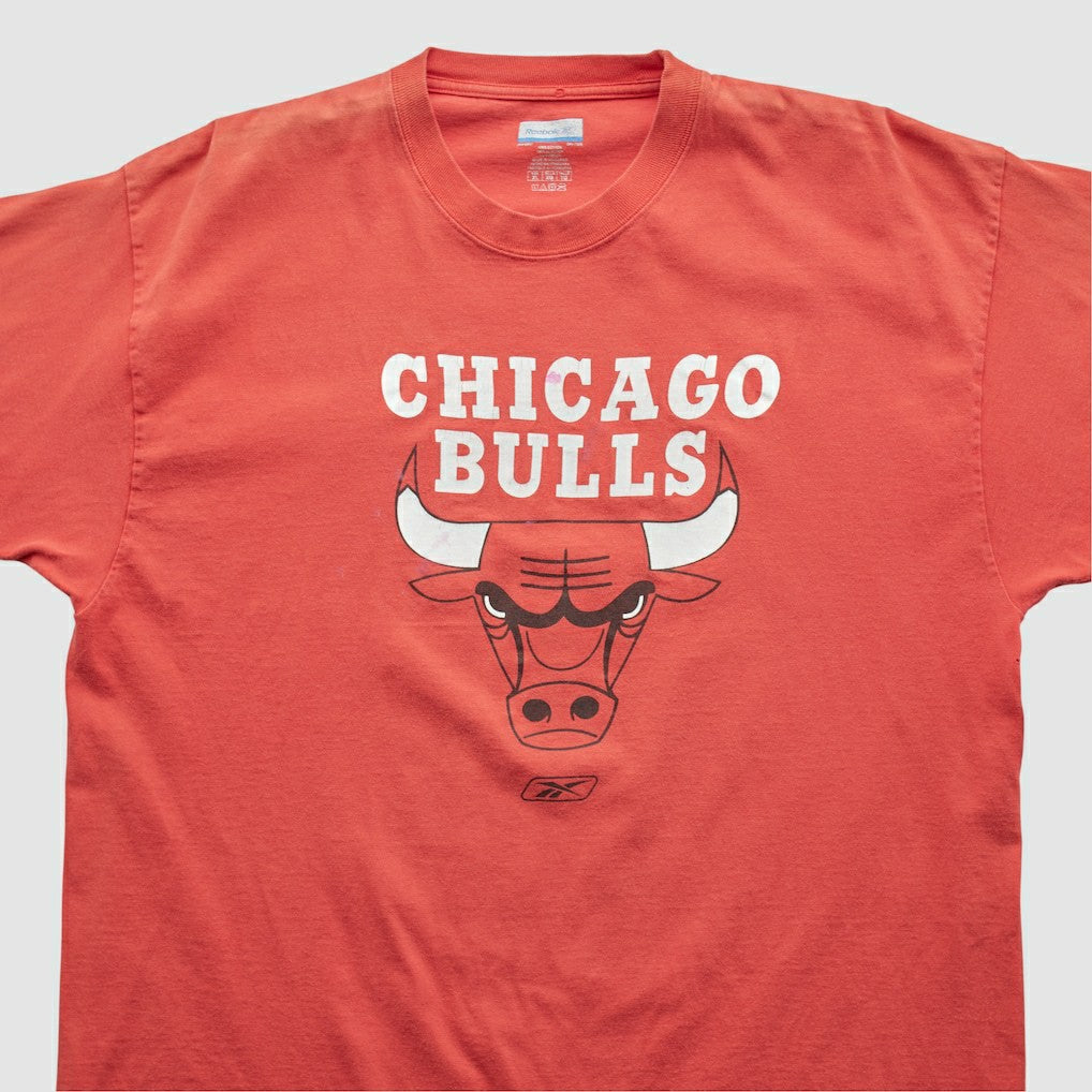 Red Chicago Bulls Reebok 2000s T-shirt sale | NBA