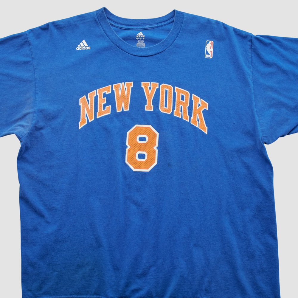 Blue New York Knicks 2000s T-shirt | NBA
