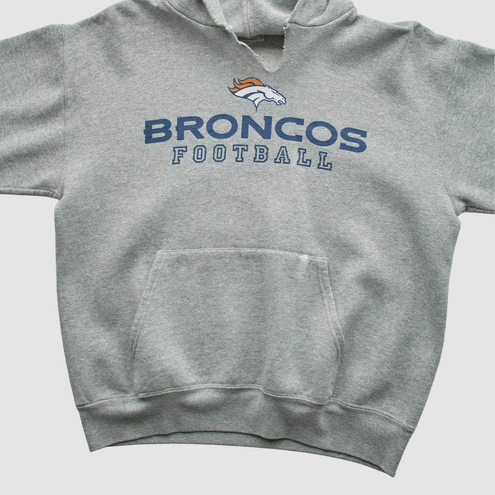 Denver Broncos NFL 2000s Hooded Pullover Sweatshirt | NFL Sale