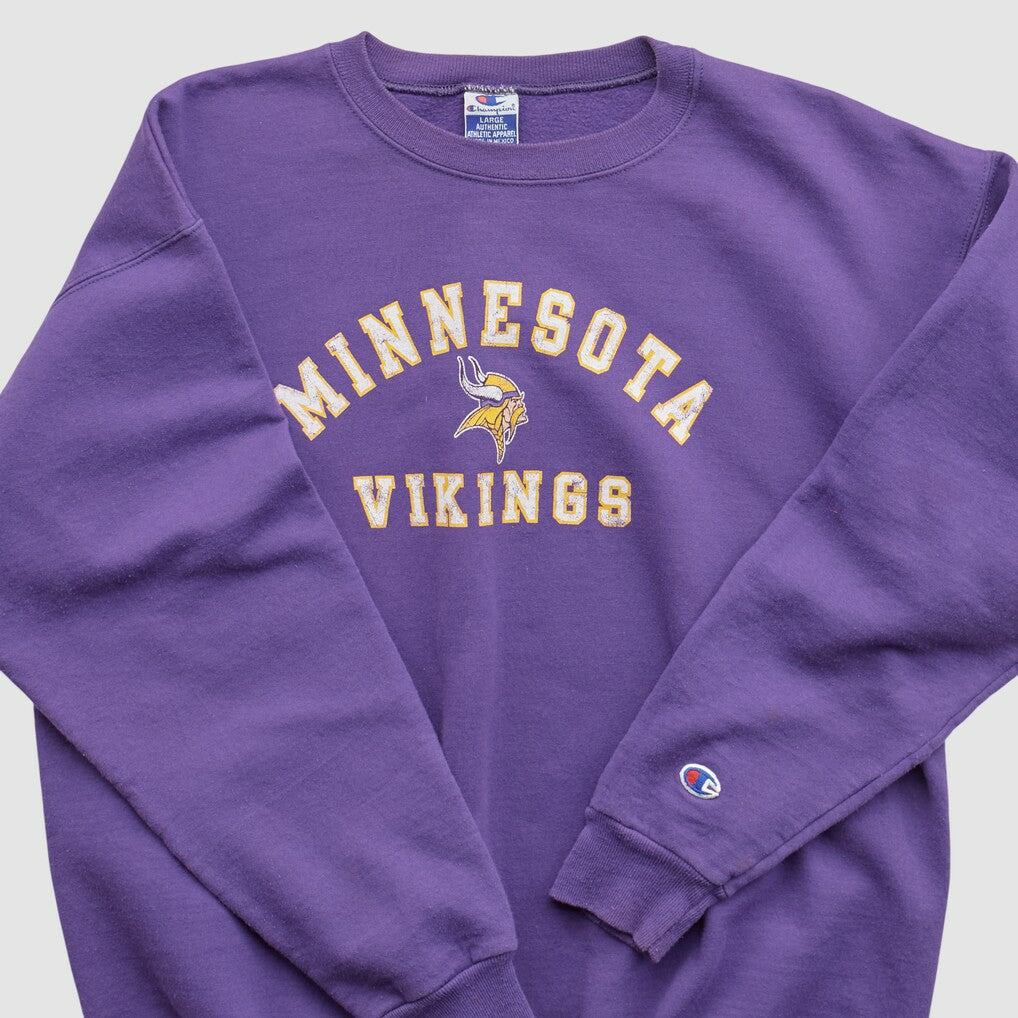 Minnesota Vikings Champion 90s Pullover Sweatshirt | NFL On sale