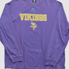 Minnesota Vikings NFL 2010s Long Sleeve T-shirt | NFL Discount
