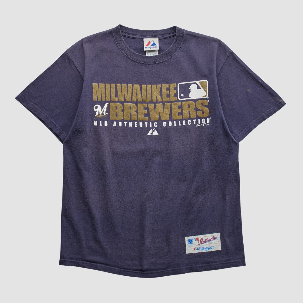 Milwaukee Brewers Majestic 2008 T-shirt - MLB T-shirts