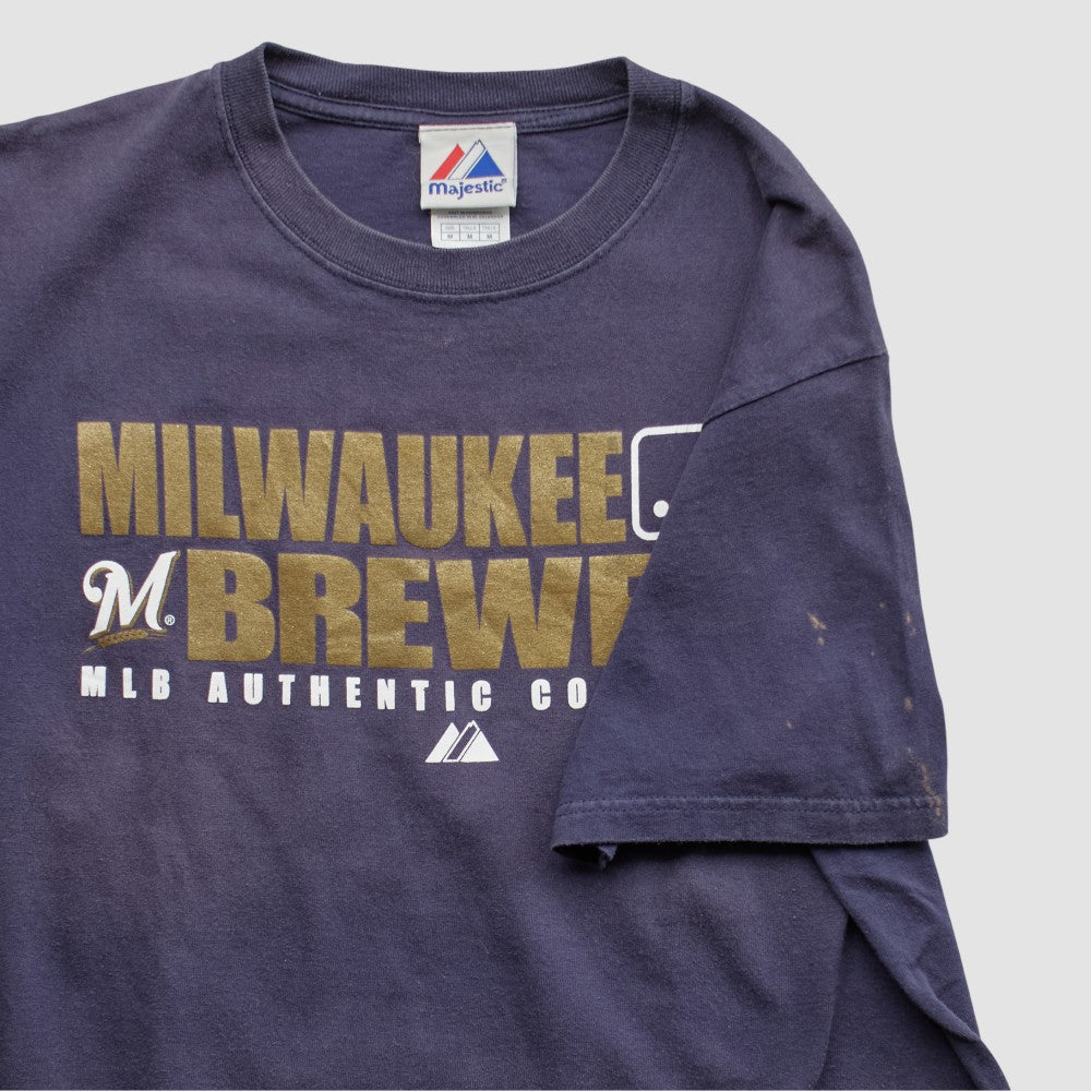 Milwaukee Brewers Majestic 2008 T-shirt - MLB T-shirts