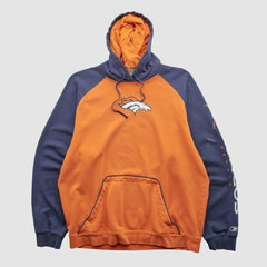 Denver Broncos Reebok 2000s Hooded Pullover Sweatshirt | NFL Outlet