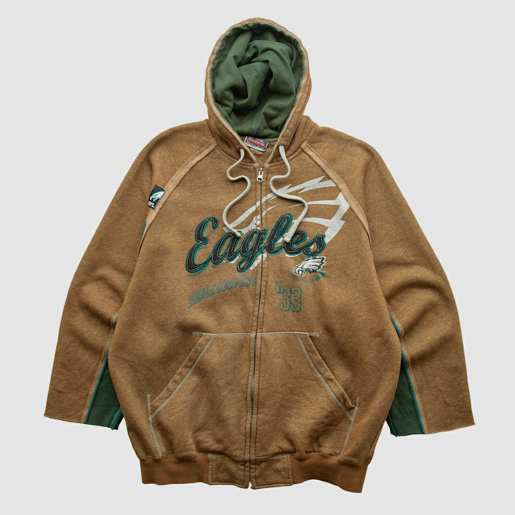 Philadelphia Eagles NFL 2010s Hooded Full Zip Sweatshirt | NFL Hot
