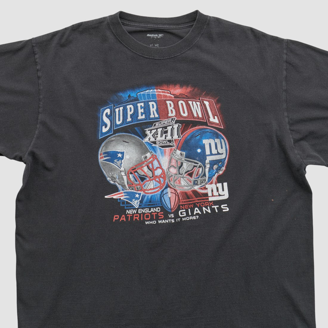 New York Giants Super Bowl XLII Reebok 2008 T-shirt | NFL Outlet