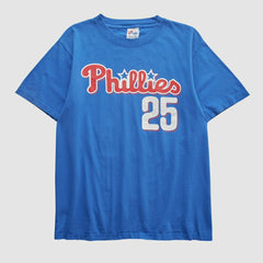 Philadelphia Phillies Majestic 2000s T-shirt - MLB T-shirts