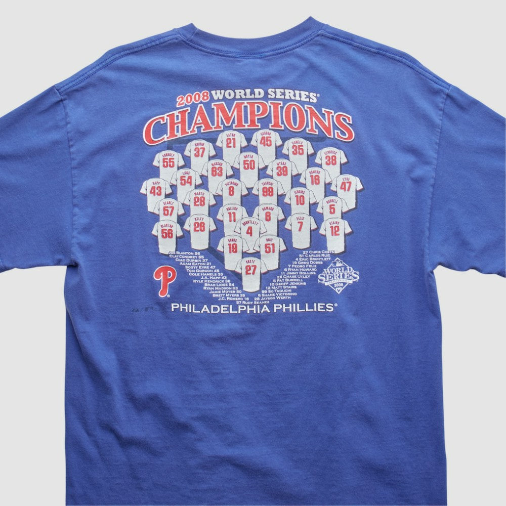 World Series Champions Majestic 2008 T-shirt - MLB T-shirts