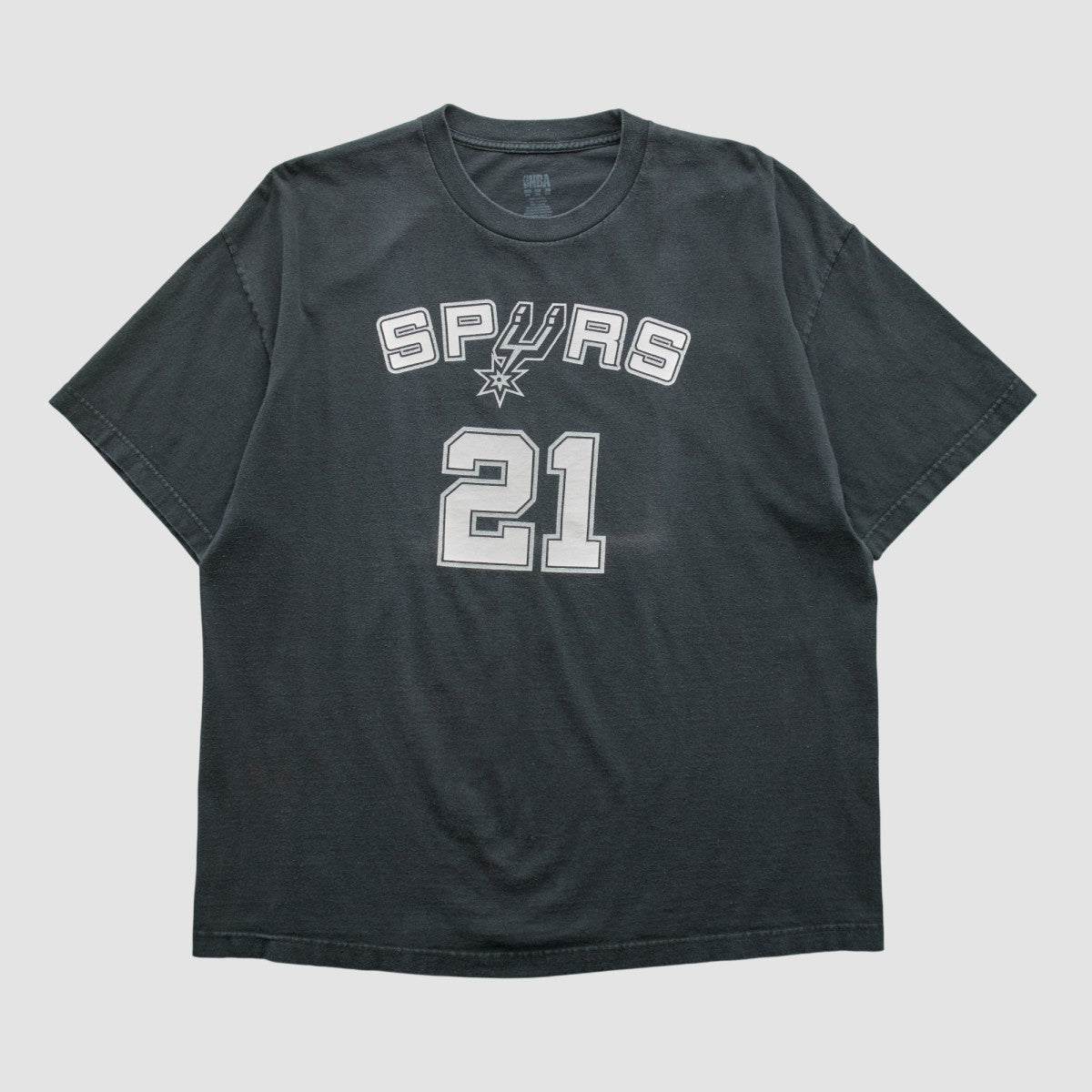 Black San Antonio Spurs NBA 2000s T-shirt | NBA