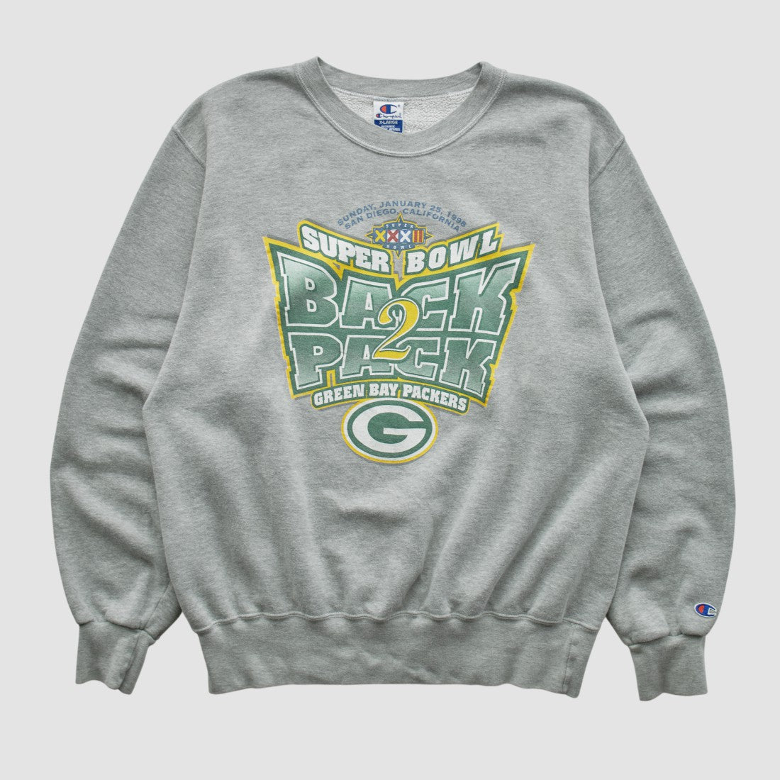 Green Bay Packers Champion 1998 Pullover Sweatshirt | NFL New