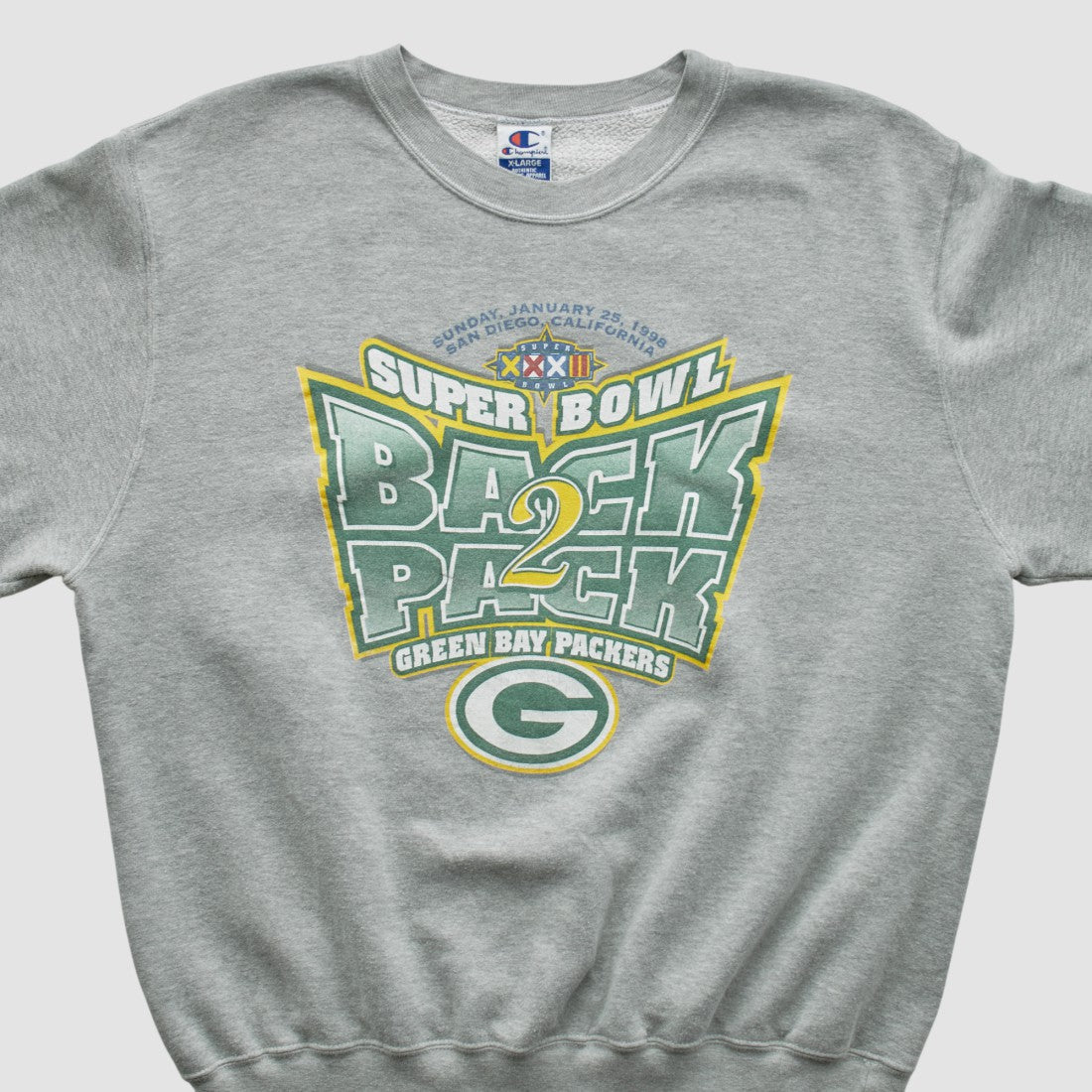 Green Bay Packers Champion 1998 Pullover Sweatshirt | NFL New