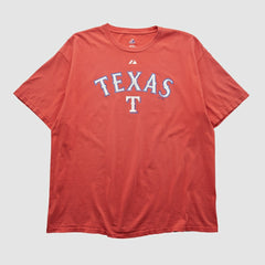 Texas Rangers Majestic 2000s T-shirt - MLB T-shirts
