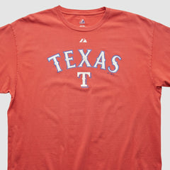 Texas Rangers Majestic 2000s T-shirt - MLB T-shirts