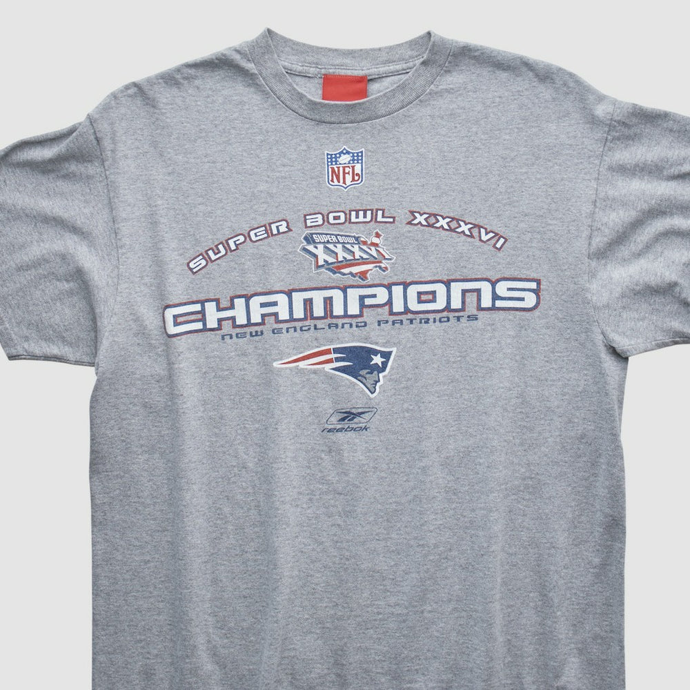 New England Patriots Reebok 2002 T-shirt | NFL Outlet