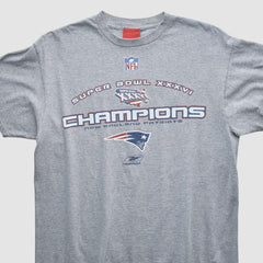 New England Patriots Reebok 2002 T-shirt | NFL Outlet