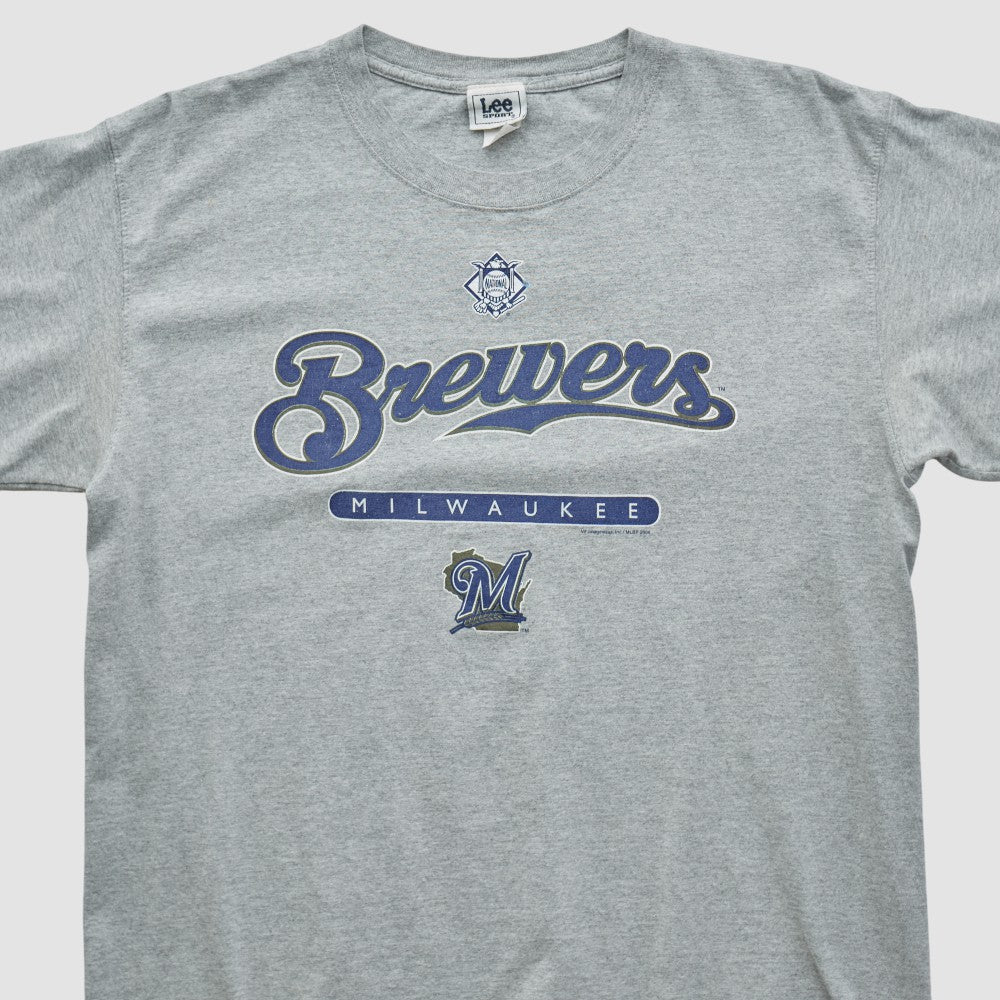 Milwaukee Brewers Lee Sport 2000s T-shirt - MLB T-shirts
