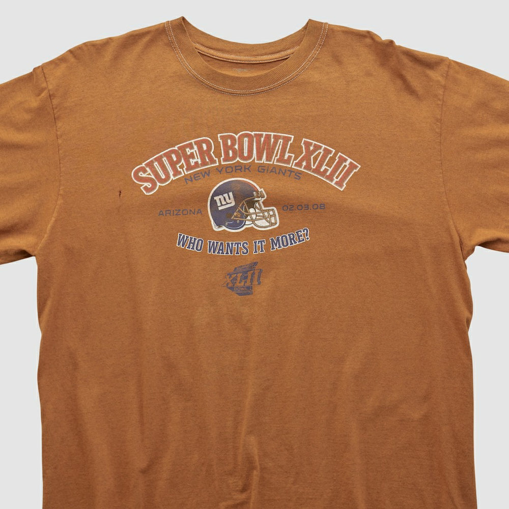 New York Giants Super Bowl XLII 2008 Long Sleeve T-shirt | NFL Hot