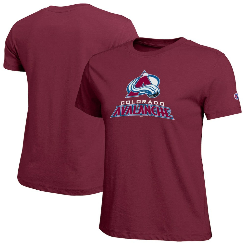 Colorado Avalanche Champion Women's Wordmark Lockup T-Shirt -  NHL T-shirts