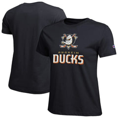 Anaheim Ducks Champion Women's Wordmark Lockup T-Shirt -  NHL T-shirts