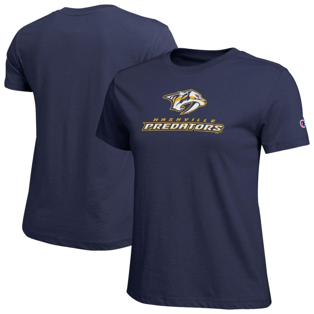 Nashville Predators Champion Women's Wordmark Lockup T-Shirt -  NHL T-shirts