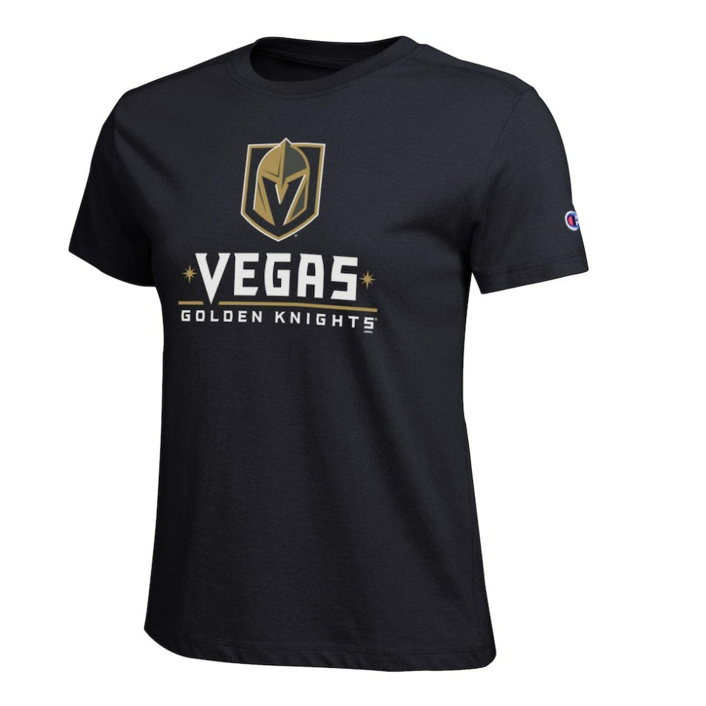 Vegas Golden Knights Champion Women's Wordmark Lockup T-Shirt -  NHL T-shirts