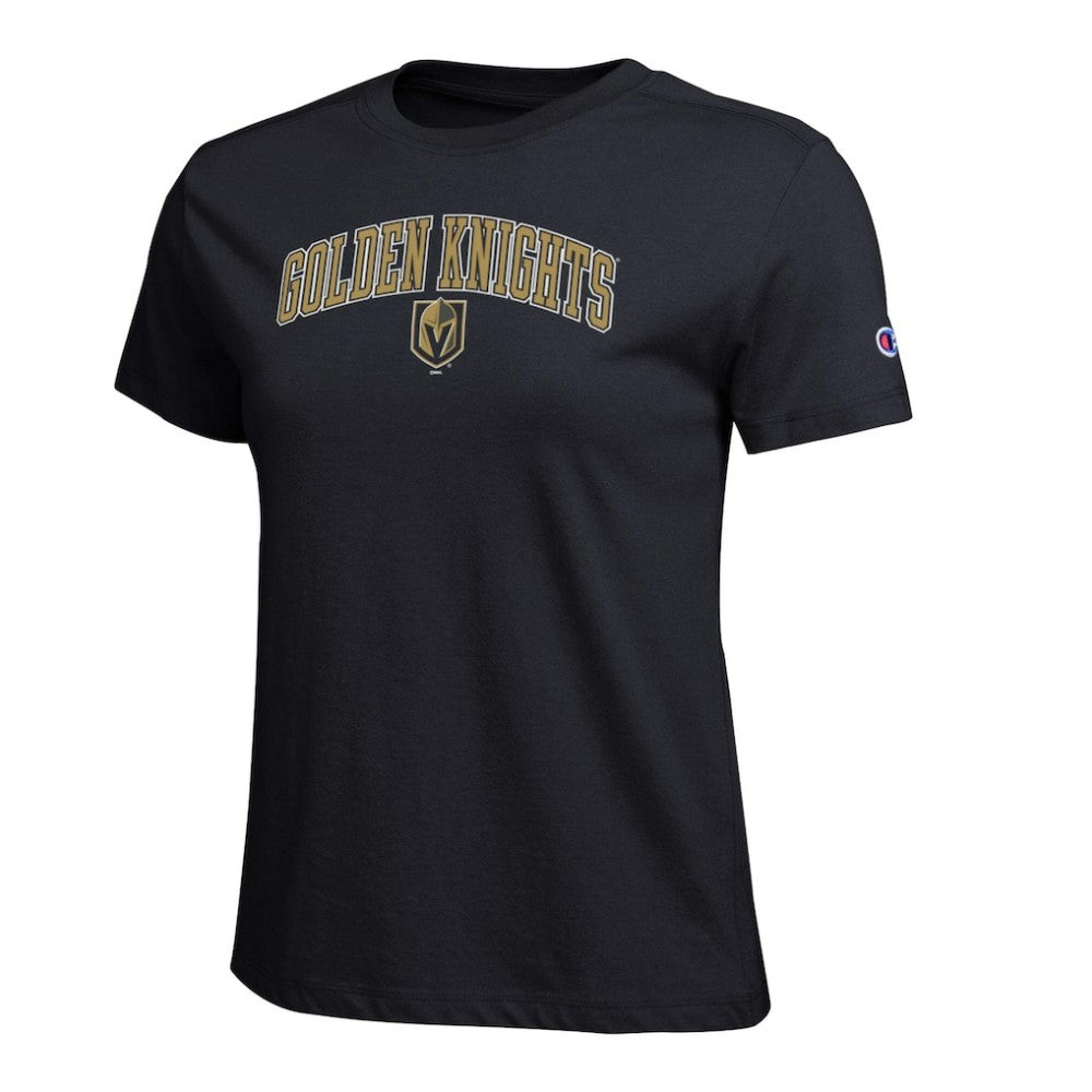 Vegas Golden Knights Champion Women's Arch Mascot Logo T-Shirt -  NHL T-shirts