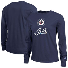 Winnipeg Jets Champion Women's Wordmark Lockup Long Sleeve T-Shirt -  NHL T-shirts