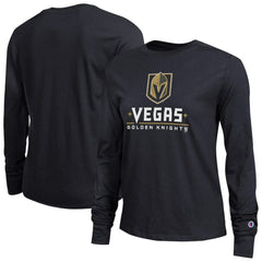 Vegas Golden Knights Champion Women's Wordmark Lockup Long Sleeve T-Shirt -  NHL T-shirts