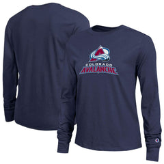 Colorado Avalanche Champion Women's Wordmark Lockup Long Sleeve T-Shirt -  NHL T-shirts