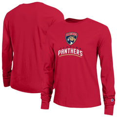 Florida Panthers Champion Women's Wordmark Lockup Long Sleeve T-Shirt -  NHL T-shirts