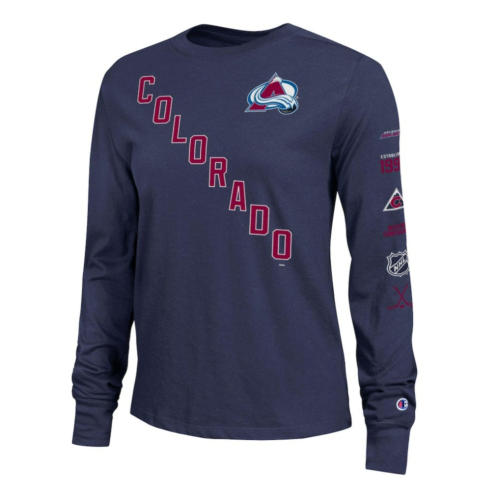 Colorado Avalanche Champion Women's 2-Hit Long Sleeve T-Shirt -  NHL T-shirts