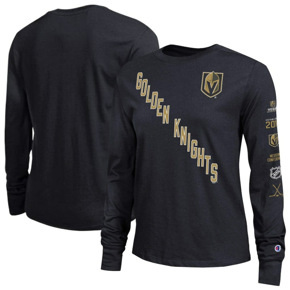 Vegas Golden Knights Champion Women's 2-Hit Long Sleeve T-Shirt -  NHL T-shirts
