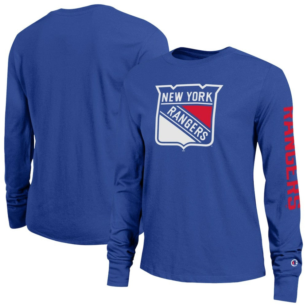 New York Rangers Champion Women's 2-Hit Long Sleeve T-Shirt -  NHL T-shirts