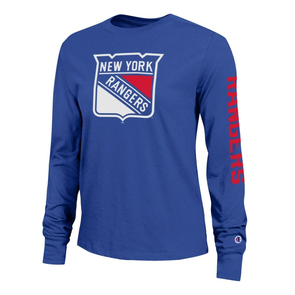 New York Rangers Champion Women's 2-Hit Long Sleeve T-Shirt -  NHL T-shirts