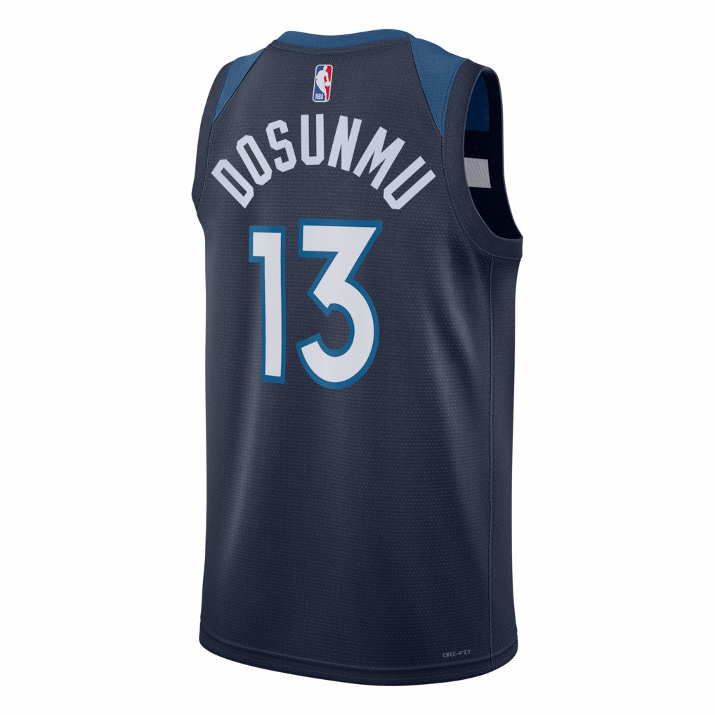 Navy Ayo Dosunmu Minnesota Timberwolves Unisex Swingman Jersey | NBA