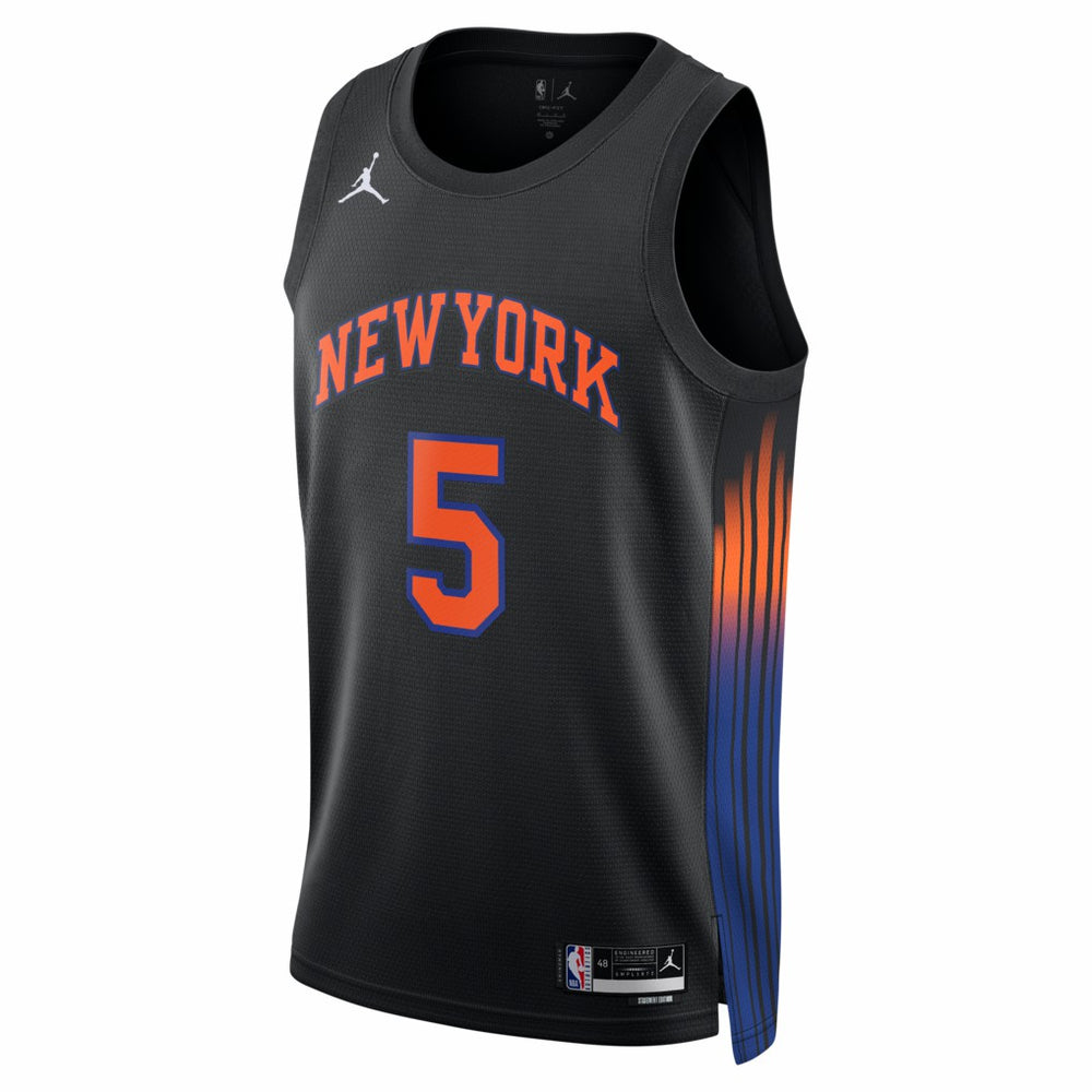 Black José Alvarado New York Knicks Jordan Brand Unisex Swingman Jersey | NBA