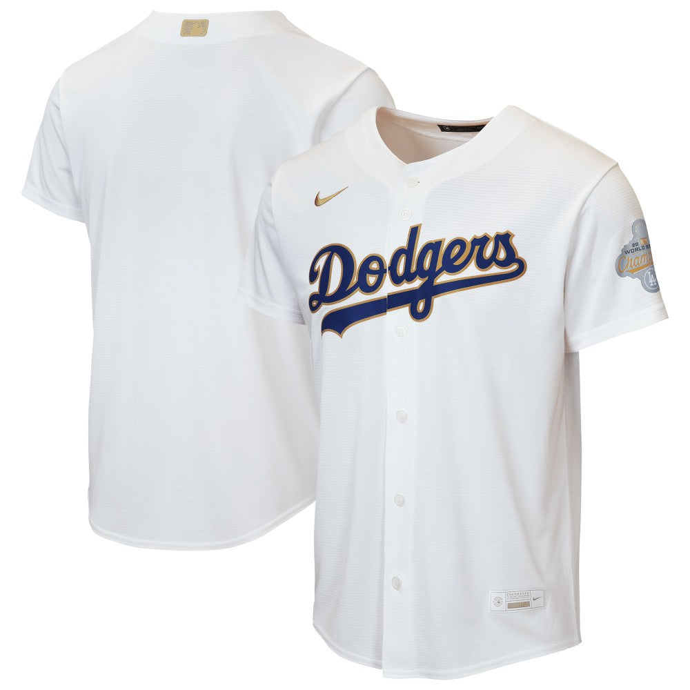 Los Angeles Dodgers Nike Youth 2026 Gold Collection Home Replica Jersey - MLB Jerseys