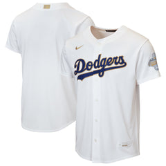 Los Angeles Dodgers Nike Youth 2026 Gold Collection Home Replica Jersey - MLB Jerseys