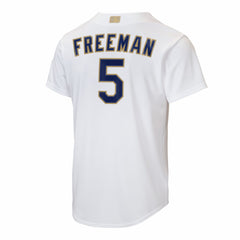 Freddie Freeman Los Angeles Dodgers Nike Youth 2026 Gold Collection Home Replica Jersey - MLB Jerseys