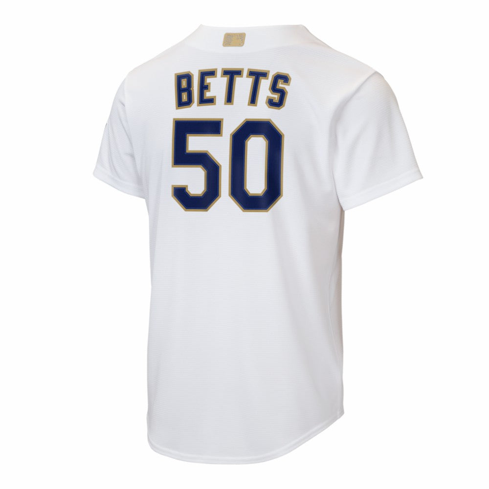 Mookie Betts Los Angeles Dodgers Nike Youth 2026 Gold Collection Home Replica Jersey - MLB Jerseys