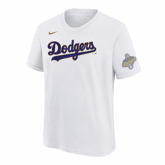 Freddie Freeman Los Angeles Dodgers Nike Youth 2026 Gold Collection Name & Number T-Shirt - MLB T-shirts